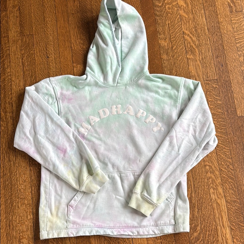 COMFORT! Madhappy Tie-Dye Hoodie in Soft Pastels - Picture 2 of 6